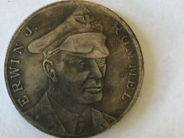 WW2 Memorabilia - German Coin - Rommel
