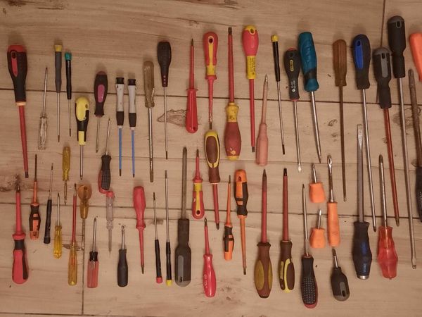 Joblot of mixed screwdrivers
