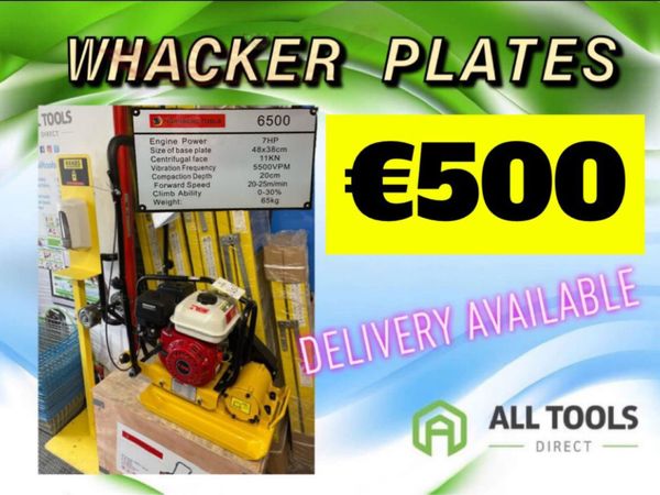 Petrol wacker plate / compactor delivery available
