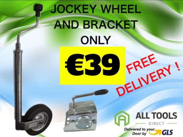 Jockey wheel and bracket delivery available
