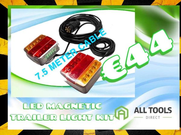 LED magnetic trailer light kit delivery available