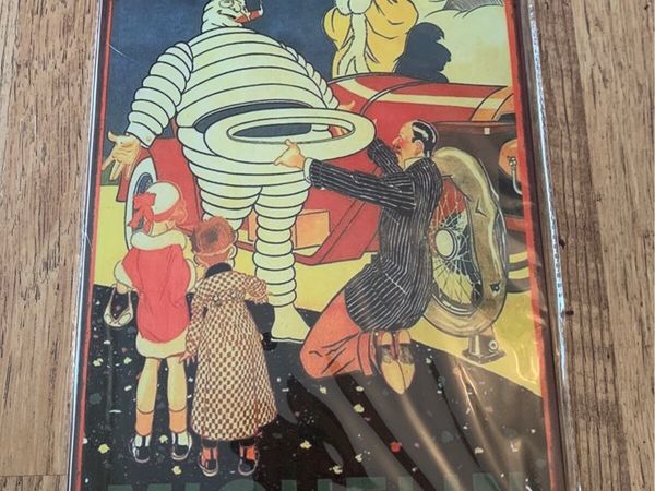 Michelin tyres 12x8 inch tin sign