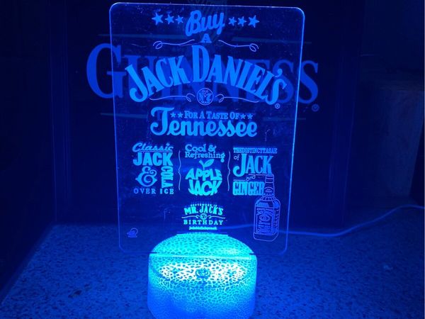 Jack Daniels led lamp