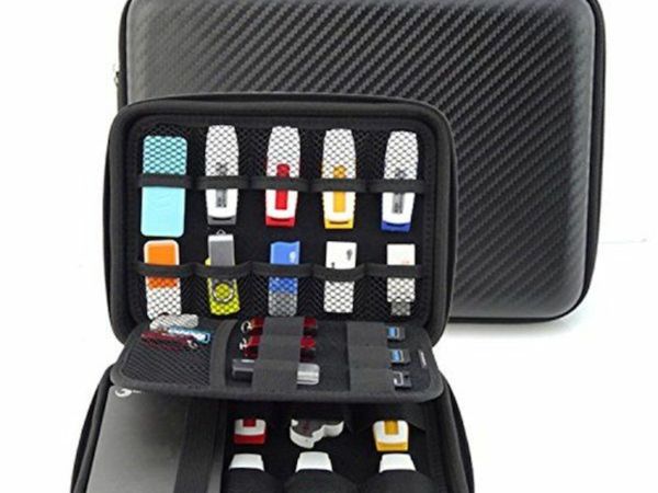 BRAND NEW case for USB keys, Memory Cards, Cables, USB Sticks, Hard Drive, Memory Cards, battery pack, etc.