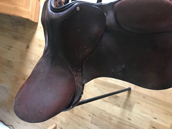 Brown leather Saddle