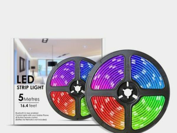 Brand New and Sealed, LED Strip Lights: 5 Metres