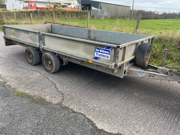Ifor Williams 14 ft x 6ft 6” Dropside trailer