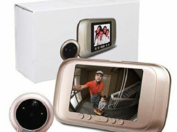 Brand New Digital Door Viewer Camera 3.5inch LCD Screen Peephole Night Vision Cat Eye Motion