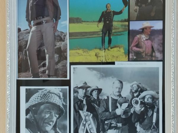 John Wayne Pictorial Collage