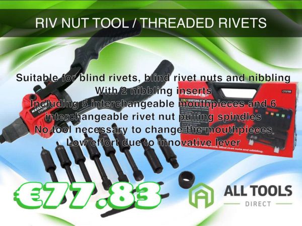 Riv nut tool / thread insert tool delivery availab
