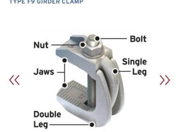 Lindapter beam clamps