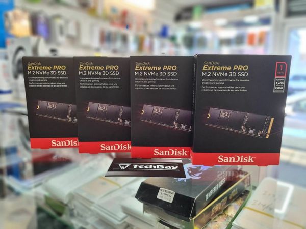 San Disk Extreme Pro 1TB M.2 NVMe 3D SSD