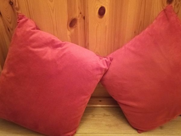 2 Red Cushions
