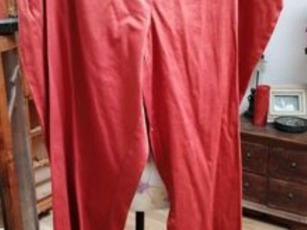 Ladies Terracotta stretch trousers. New with tags