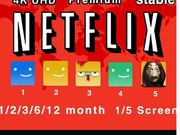 Netflix Premium 4K UHD 6 Months