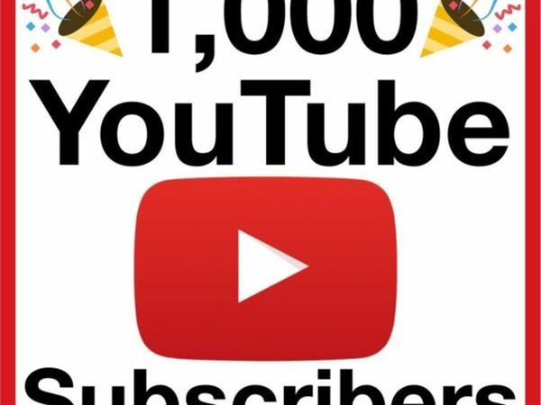 Youtube Subscribe 1000