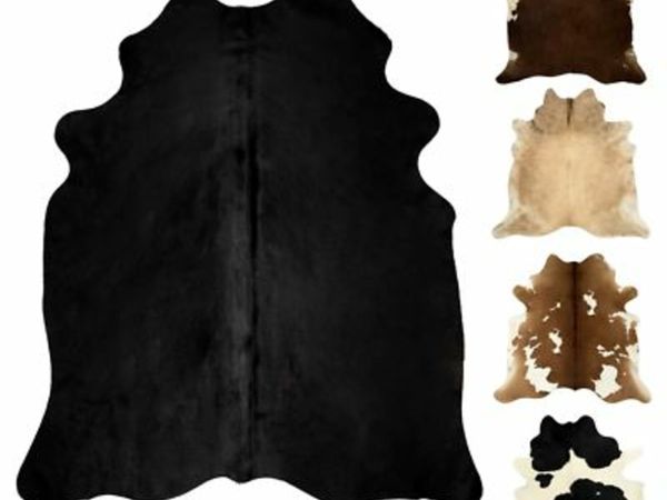 Real Cow Hide Rug 150x170cm Area Real Cowhide Cow Carpet Multi Colours