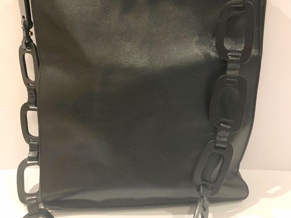 Black Leather Gucci Bag