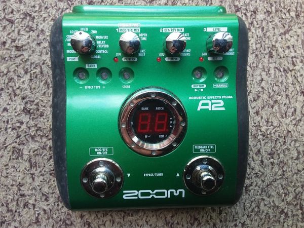 A2 Zoom Acoustic Effects Pedel.