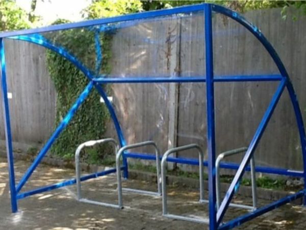 Painted Bike Shelter For Sale
