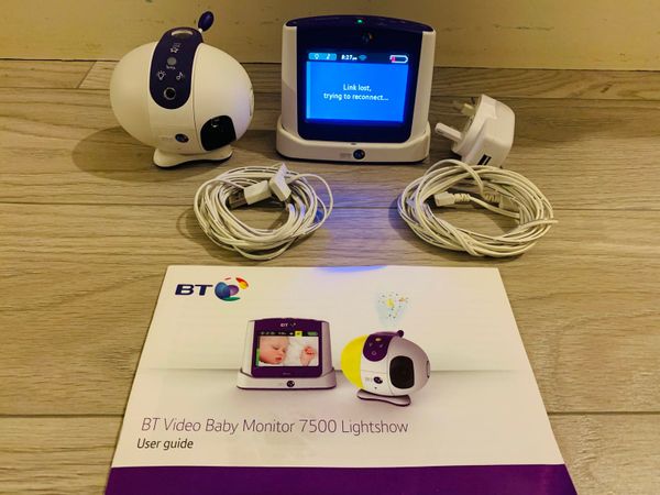 BT7500 Baby monitor with light Show