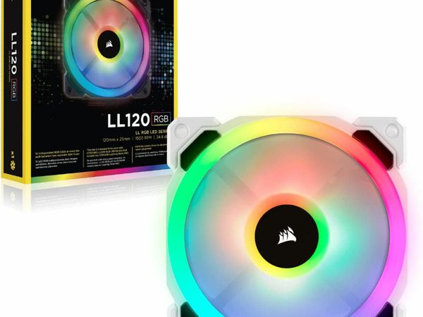 Sale ‼️ 120 mm Dual Light Loop RGB LED High Airflow Fan RRP  €40  with Great Discount ✂️ €20