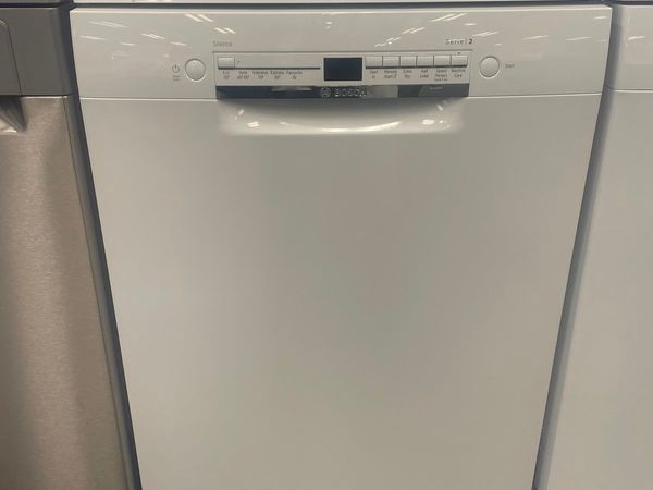 White Bosch Serie 2 Silence Dishwasher