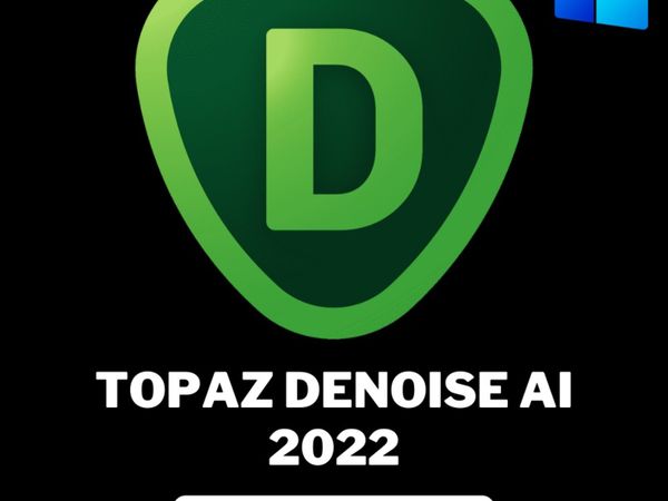 TOPAZ DENOISE AI 2022 - Windows (Lifetime)