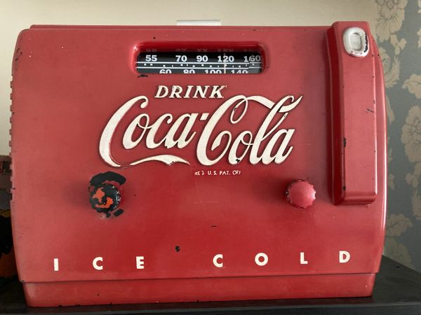 Coca Cola 1948 Valve Radio. Bakelite