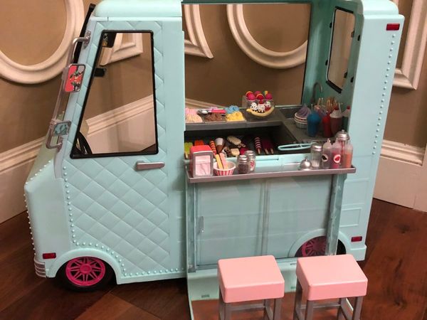 Our generation doll ice cream and vet play sets