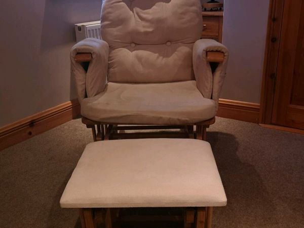 Nursing Chair (Rocking Chair) & footstool