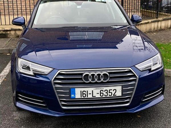 Audi A4 Saloon, Diesel, 2016, Blue