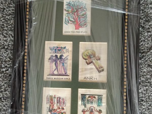 Egyptian Paintings in a professionally made frame