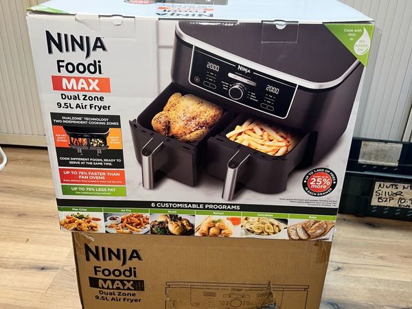 Ninja Foodi MAX Dual Zone Air Fryer AF400UK 9.5L ✅