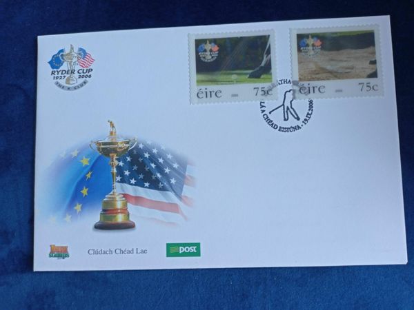 Ryder Cup 2006 First Day Cover & Prestige Booklet