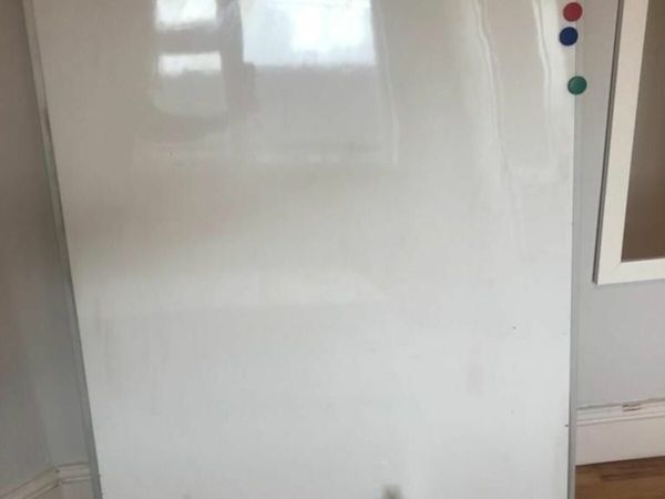 Large Magnetic Whiteboard - Excellent Condition