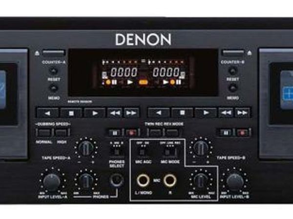 Denon DN-780R Pro Twin Cassette Deck