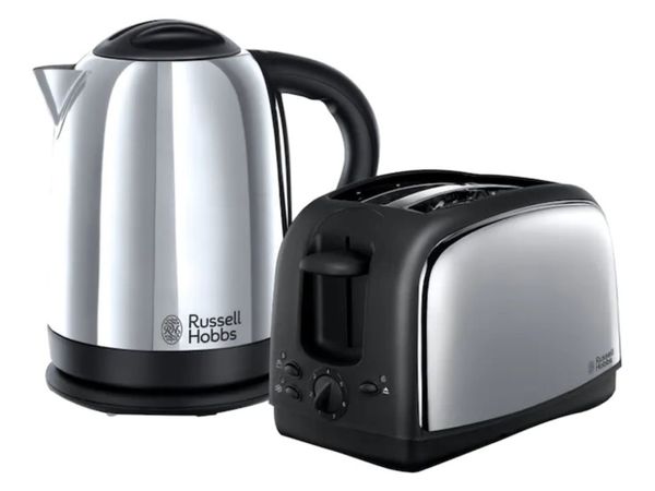Russell Hobbs 1.7L Kettle and 2 Slice Toaster Pack