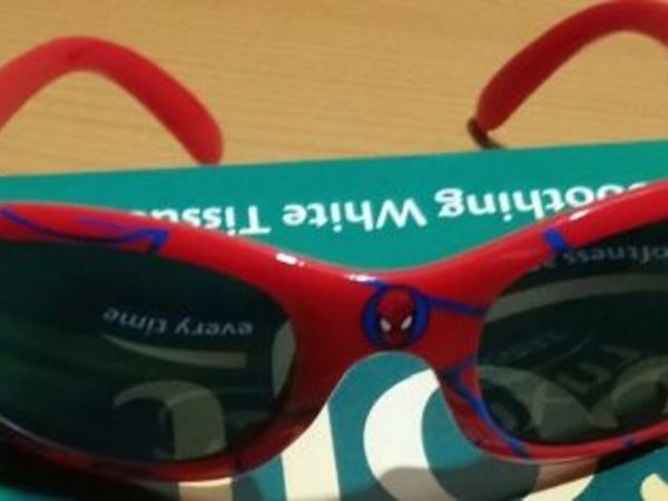 Spider-Man sunglasses - Spiderman glasses - face mask superhero Halloween costume