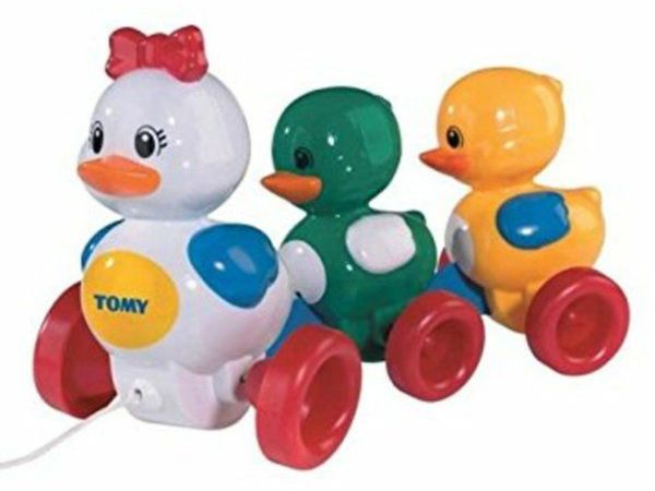 Quack Along Ducks by TOMY - baby & toddler toys - car ducks - pull along toys