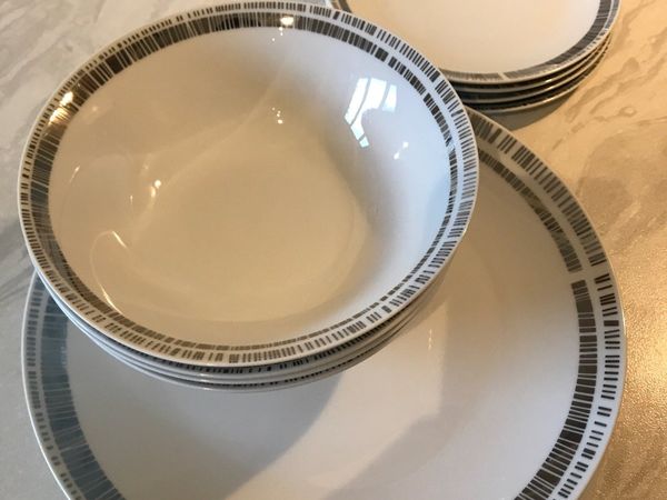 12 silver plates