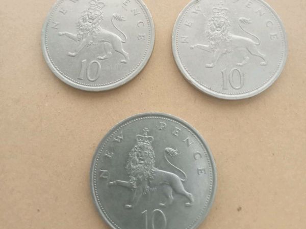 Elizabeth 11 Coins x 3