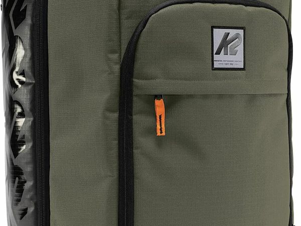 Adult Ski Boot Bag K2 Boot Locker — mlt Green — 20E5003, 1SIZ (Volume: 38 L)