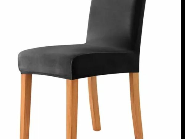 Chair Covers Black Velvet