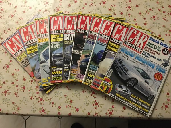 11 Car Mecanics Magazines
