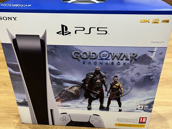 PS5 Disc edition- Brand new, Sealed- God of war game bundle