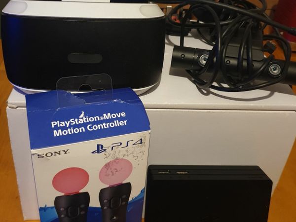 Playstation VR headset and move controllers and camera