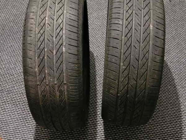 265/65/R17 part worn tyres x 2