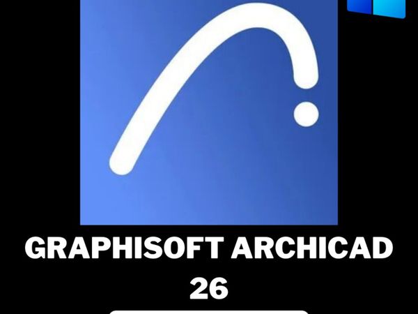 GRAPHISOFT ARCHICAD 26 - Windows/Mac (Lifetime)