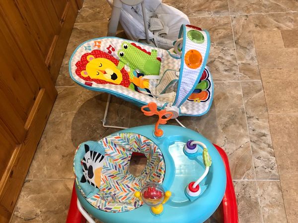 Baby seat and bouncer bundle x4